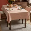 Nappe de table minimaliste moderne, Style Ins, Jacquard, drapeau américain anti-poussière, tapis à thé, G6D3951