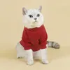Cat Costumes Sport Clothes Autumn And Winter Pet Small Medium Dog Luxury Puppy Chihuahua Warm Sweater