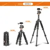 Holders QZSD Q166 Tripod Foldable Lightweight Aluminium Alloy Table Mini Portable Photography Stand for Camera DSLR Smart Mobile Phone