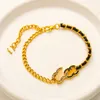 Luxury Gold Plated Women Bracelet Original Designer Gift Bracelet With Box New Gold Plated Alloy High Quality Bracelet Fashion Style Birthday Wedding Jewelry Gift