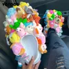 Slipper Teddy Bear Cogs Summer Cute Zoo Doll Slides Designer Flat Outdoor Fashion Hole Shoes Par Beach Sandals 231216