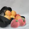 Party Decoration 6 PCS Artificial Fruit Peach Foams Store Model Modeller Little Mini Decor Fake Prop Children Toys