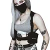 Punk-borsttas voor vrouwen hiphop tactische streetwear-stijl taille pack mannen buiten schouderholsters sling sidags g174241c