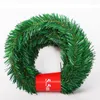 Dekorative Blumen 5,5 m DIY Weihnachtskranz Künstliches Rattan Outdoor Indoor Dekoration Baumschmuck