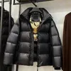 Piumino da uomo Parka bianco anatra peluche addensare piumini uomo inverno nero lungo con cappuccio capispalla casual moda cardigan caldo giacca maschile 231215