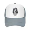 Casquettes de baseball Rosie The Blue Roan Cocker Spaniel Casquette de baseball Chapeau de sport personnalisé pour femmes hommes