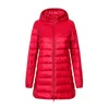 Parkas de plumón para mujer Abrigos para mujer Gorro largo de invierno Chaqueta de plumón desmontable Chaqueta ligera para mujer Abrigo cálido con capucha para mujer Abrigo de invierno para mujer Regular 231215