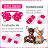 Hundkläder 50/60/80st Pet Bow Tie Colorful Dot Ties Decoration For Cats Grooming Justerbara bågar Krage