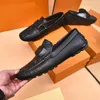 Luxe naam heren rijtjes Loafers aankleding op schoeiselschoenen met originale doos maat 4-12