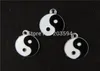 Charms AE199 100 pièces émail mixte Taiji huit diagrammes breloques pendentifs breloque pour animaux de compagnie pour collier breloque yin yang