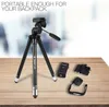 Houders FOTOPRO TELEFOONHOUDER TRIPOD Universal Portable Lightweight Travel Tripod met afstandsbediening Aluminium Compact Camera Tripod