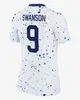 2023 Pulisic USAS Soccer Jerseys Reyna Aaronson Weah Acosta McKennie 23 24 Maillot de Futol Feerreira Dest Morgan Us Football Shirt Rapinoe Dunn Men Chomens Kids