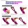 Hair Curlers Straighteners 5in1 Hair Dryer Hot Air Comb Set Professional Curling Brush Hair Styler Hair Dryer Brush Hair Straightener Styling Tool T231216