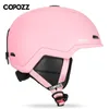 Ski Goggles COPOZZ Female Male Helmet Halfcovered Antiimpact Snowboard For Adult and Kids Safety Skateboard Skiing 231215