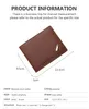 Wallets Men's Wallet Short Youth Fashion Thin Multiple Card Slots Large Capacity Horizontal Business Soft Leather