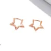 Hoop Earrings 1/2/3PAIRS Temperament Joker Wide Range Of Use Wild Collocation Fashion Five-pointed Star