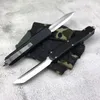 Micro Tech UT85 OTF Otomatik Bıçak D2 Çelik Bıçağı, Alüminyum Alaşım Sap, Kamp Açık Taktik Savaş EDC Bıçakları