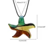 Pendant Necklaces Korea Leather Rope Starfish Necklace Women Choker Gothic Style Punk Collar For Girl Streetwear Chocker