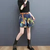 Kadın şortu kot pantolon kadın Kore Kore Çiçek Kot Şort Kadın Giyim Giysileri Sıradan Femme Kısa Pantolon Bayanlar Yeni Varış Moda Denim Şort 2023
