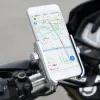 Motorcykelcykel Motorcykel Telefonmonteringshållare 360 ​​Degrees Rotation Styrbar spegel Telefonhållare för bil smart telefon xiaomi