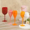 Wine Glasses Champagne Flutes Plastic Moet Chandon Dishwashersafe White Acrylic Glass Transparent 231216