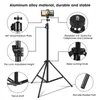 Держатели 50/110/160/200 см, штатив для мобильного телефона, алюминиевая палка для селфи, штатив для всех смартфонов/держатель камеры с управлением Bluetooth