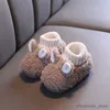 Pantofola Pantofole in cotone per neonato Pantofole invernali in peluche Calore interno Scarpe da pecora antiscivolo Pantofole per bambini Scarpe per bambini per ragazza 1-6 anni R231216