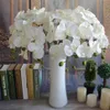 50pcs populaire blanc Phalaenopsis papillon orchidée fleur 78cm 30 71 longueur 10 pièces lot 7 couleurs artificielles pour Wedd265p