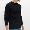 Męskie swetry Soft merino wełniane ścier termiczny SWEAT CREWNECK 231216