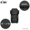 Piller Kiwi Antiscratch lens ve lens kaput kapak filmi Sony FE 55mm F1.8 ZA SEL55F18Z LENS ALCSH131 Cilt Gölgesi Siyah 3M Çıkartma