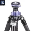 Tutucular MT70C 10 Katmanlı Karbon Fiber Tripod Monopod Monopod Head Panoramik Profesyonel Video Monopod Kiti Dijital DSLR Kamera Kamera Kamerası