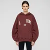 Bing dames oversized hoodies katoen fleece sweatshirt ab sport warme designer kap sweater trui sweater heren hoodie sweatshirt gewassen water gebakken kleur sneeuw losse hoodie 37