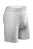 Underbyxor bonitos 5st Pack Men boxer lång ben underkläder naturlig bomull sexig shorts toppmärke 231215