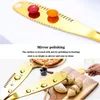 Messer Buttermesser Löcher Käse Dessert Edelstahl Material Marmelade Besteck Toast Wischen Creme Brotschneider Küchenzubehör Gadgets