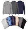 Designer Mens Pull Fleep Fleece Malf Zip Trickitwear Pullaver SweetShirts Swearers Slim E Cotton Panton