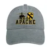 Ball Caps Air Cav / AH-64 Apache 1. kawaleria kowbojska kapelusz słońce dla dzieci kapelusze kobiety męskie