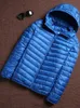 Męskie Parkas Spring Autustwa Fashion Brand Ultra Light Duck Down Jacket Męs