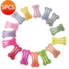 Hundebekleidung Pflege 5 teile/los Chihuahua Clips Haarnadel Haar Bunte Hunde Kleine Nette Form Mops Haustier Zubehör Für Knochen