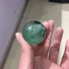 Dekorativa figurer 1 PCS Energy Stone Natural Rainbow Fluorit Crystal Sphere Ball Mineral Reiki Healing Gemstone Wholesale