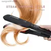 Haarkrulspelden Stijltangen Stoom Stijltang Professioneel Keramiek Damp Stijltang Infrarood Dual Voltage 2 Inch Brede Plaat Snelle Verwarming Styling Tool T231216