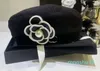 Chapeau chapeau bouton en métal casquettes octogonales élégant langue de canard chapeaux automne et hiver
