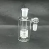 최신 유리 암 애쉬 포수 14mm 18mm 미니 물 담뱃대 유리 봉 포수 포수 두꺼운 Pyrex Clear Bubbler Ashcatcher 45 90도