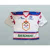 Benutzerdefinierte WEISS 20 SKA ST. PETERSBURG KHL HOCKEY TRIKOT 2 NEU Top genäht S-M-L-XL-XXL-3XL-4XL-5XL-6XL