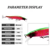 Baits Lures 1Pcs Fishing Lure 115Mm14G Minnow Crankbait Wobblers 3D Eyes Perch Artificial Bait Pike Carp Swim Pesca 220704 Drop De Dhh58