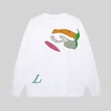 Designer LOWE Felpa con cappuccio da uomo Lettera ricamo Manica lunga Felpa con cappuccio calda Felpe con cappuccio grafiche di lusso Maglione Hip Hop sciolto Felpe girocollo Taglia S-XXL