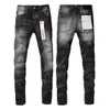 Designer de calças jeans roxas dos homens calças de brim roxas designer jean calças masculinas design reto retro streetwear roxo marca jeans pant