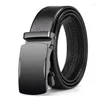 Riemen heren Leer Metalen Automatische Gesp Riem Hoge Kwaliteit Mannen Business Casual Designer Mannelijke Taille Band 3.5 cm ceinture