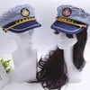 Berets Captain Hats Sailor Costume Accessory For Masquerade Party Decorations Elegant Dress-up Theme Nightclub