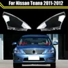 Étui de phare automatique pour Nissan Teana 2011 2012, couvercle de phare avant de voiture, coque de lentille, bouchons en verre, masques d'abat-jour