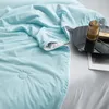 이불 세트 침대 용 냉각 담요 세트 부드러운 에어컨 콤프워터 가벼운 냉각 여름 퀼트 더블 사이드 콜드 패브릭 231215